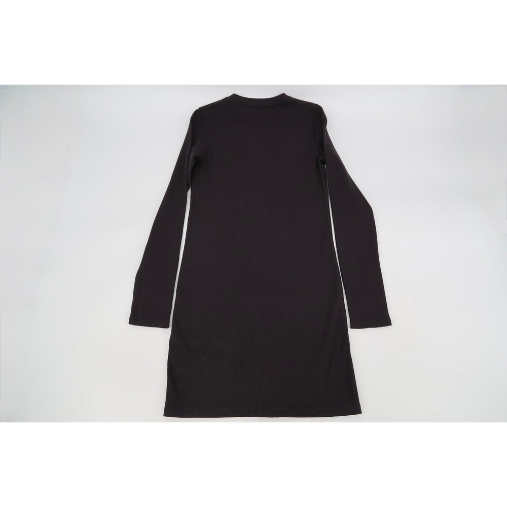 Rag & Bone Mallory Thermal Long Sleeve Dress Button Women's Small‎ New - Picture 6 of 11